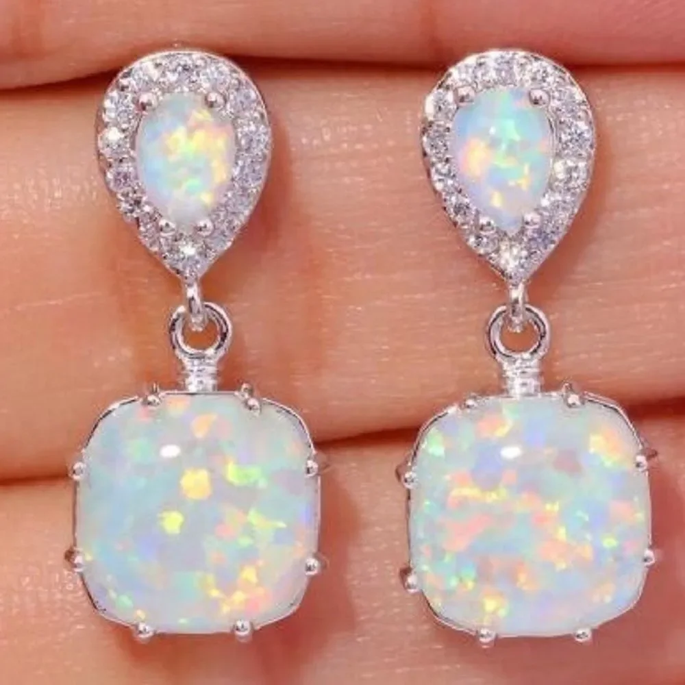 NWT Gorgeous Opal Earrings